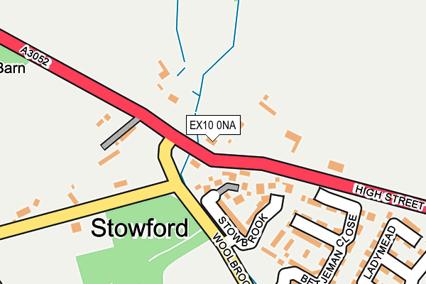 EX10 0NA map - OS OpenMap – Local (Ordnance Survey) EX10 0NA map - OS OpenMap – Local (Ordnance Survey)
