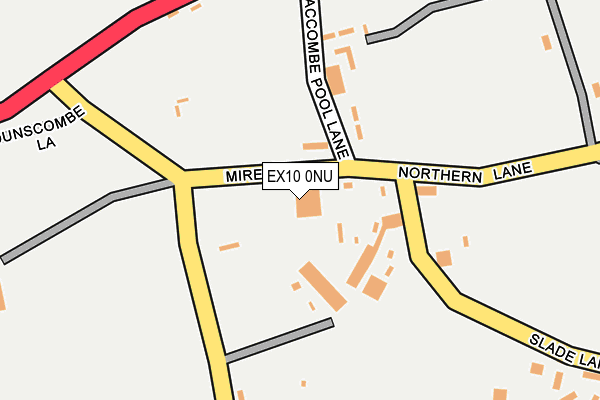 EX10 0NU map - OS OpenMap – Local (Ordnance Survey) EX10 0NU map - OS OpenMap – Local (Ordnance Survey)
