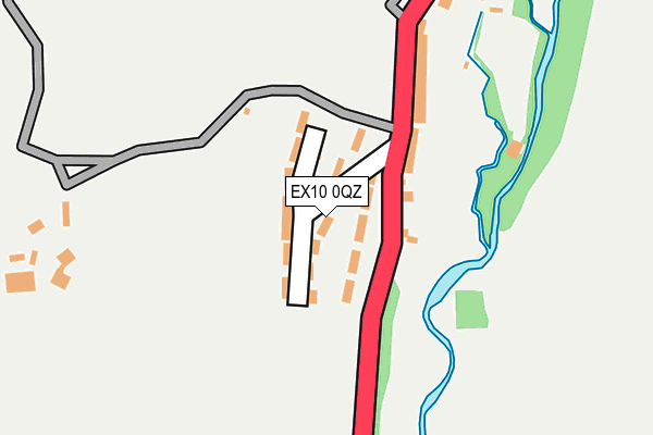 EX10 0QZ map - OS OpenMap – Local (Ordnance Survey) EX10 0QZ map - OS OpenMap – Local (Ordnance Survey)