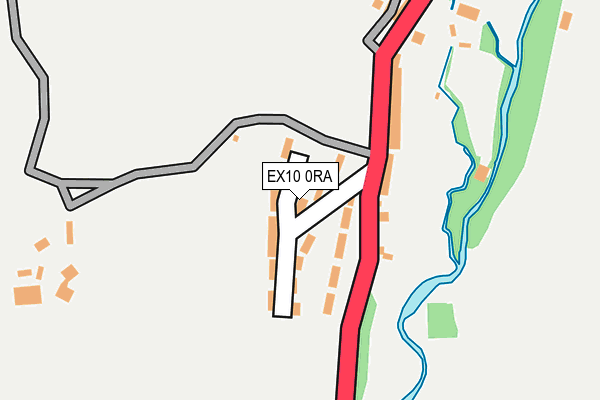 EX10 0RA map - OS OpenMap – Local (Ordnance Survey) EX10 0RA map - OS OpenMap – Local (Ordnance Survey)