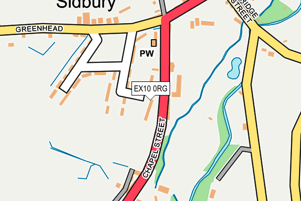 EX10 0RG map - OS OpenMap – Local (Ordnance Survey) EX10 0RG map - OS OpenMap – Local (Ordnance Survey)