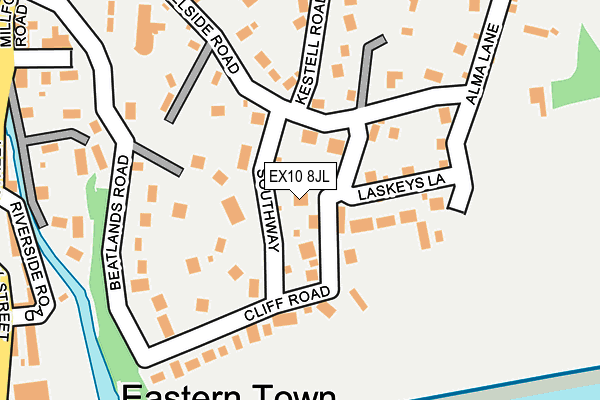 EX10 8JL map - OS OpenMap – Local (Ordnance Survey) EX10 8JL map - OS OpenMap – Local (Ordnance Survey)