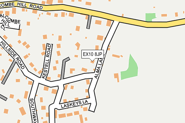 EX10 8JP map - OS OpenMap – Local (Ordnance Survey) EX10 8JP map - OS OpenMap – Local (Ordnance Survey)