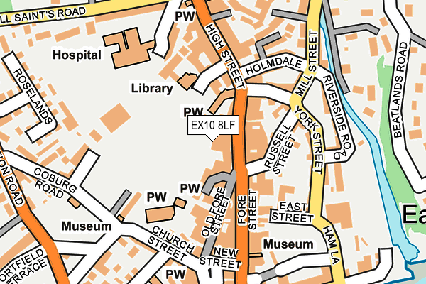 EX10 8LF map - OS OpenMap – Local (Ordnance Survey) EX10 8LF map - OS OpenMap – Local (Ordnance Survey)