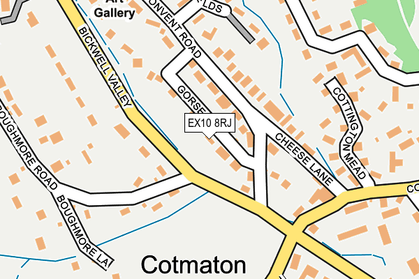 EX10 8RJ map - OS OpenMap – Local (Ordnance Survey) EX10 8RJ map - OS OpenMap – Local (Ordnance Survey)