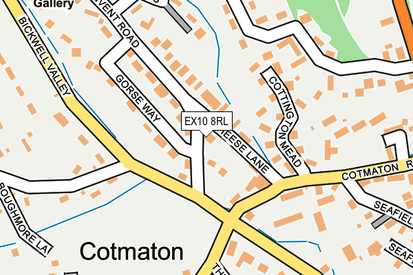 EX10 8RL map - OS OpenMap – Local (Ordnance Survey) EX10 8RL map - OS OpenMap – Local (Ordnance Survey)