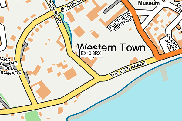EX10 8RX map - OS OpenMap – Local (Ordnance Survey) EX10 8RX map - OS OpenMap – Local (Ordnance Survey)