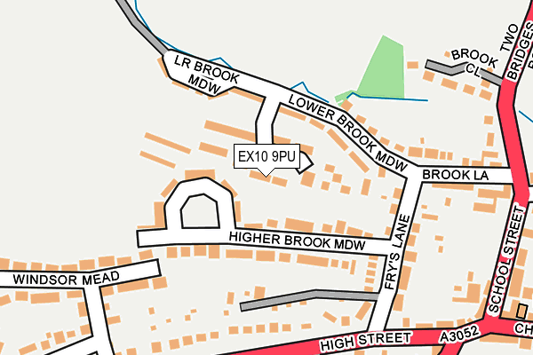 EX10 9PU map - OS OpenMap – Local (Ordnance Survey) EX10 9PU map - OS OpenMap – Local (Ordnance Survey)