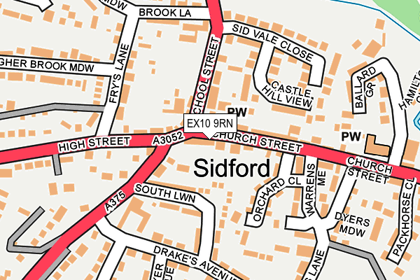 EX10 9RN map - OS OpenMap – Local (Ordnance Survey) EX10 9RN map - OS OpenMap – Local (Ordnance Survey)
