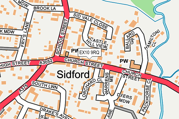 EX10 9RQ map - OS OpenMap – Local (Ordnance Survey) EX10 9RQ map - OS OpenMap – Local (Ordnance Survey)
