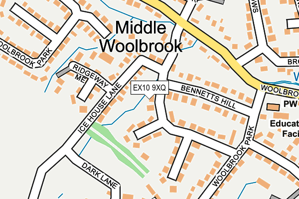 EX10 9XQ map - OS OpenMap – Local (Ordnance Survey) EX10 9XQ map - OS OpenMap – Local (Ordnance Survey)