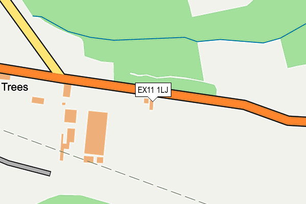 EX11 1LJ map - OS OpenMap – Local (Ordnance Survey) EX11 1LJ map - OS OpenMap – Local (Ordnance Survey)