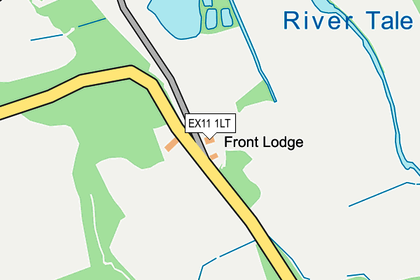 EX11 1LT map - OS OpenMap – Local (Ordnance Survey) EX11 1LT map - OS OpenMap – Local (Ordnance Survey)
