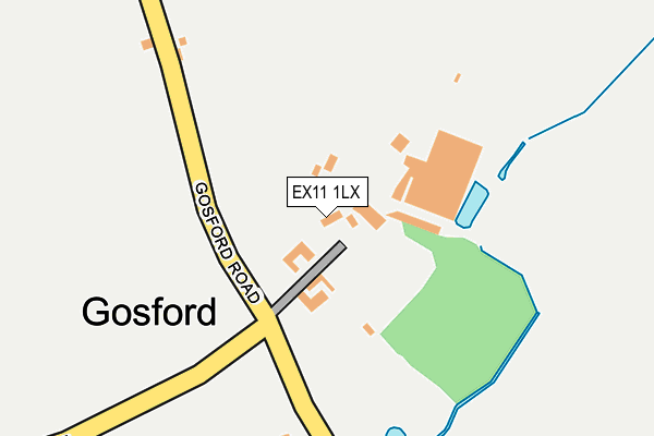 EX11 1LX map - OS OpenMap – Local (Ordnance Survey) EX11 1LX map - OS OpenMap – Local (Ordnance Survey)