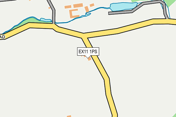 EX11 1PS map - OS OpenMap – Local (Ordnance Survey) EX11 1PS map - OS OpenMap – Local (Ordnance Survey)