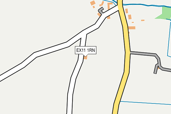 EX11 1RN map - OS OpenMap – Local (Ordnance Survey) EX11 1RN map - OS OpenMap – Local (Ordnance Survey)