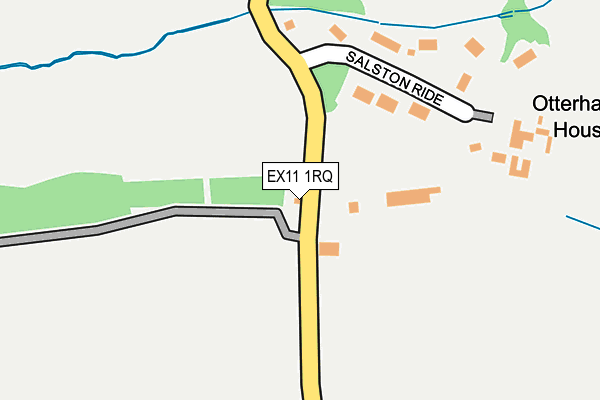 EX11 1RQ map - OS OpenMap – Local (Ordnance Survey) EX11 1RQ map - OS OpenMap – Local (Ordnance Survey)