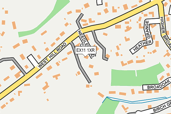 EX11 1XR map - OS OpenMap – Local (Ordnance Survey) EX11 1XR map - OS OpenMap – Local (Ordnance Survey)