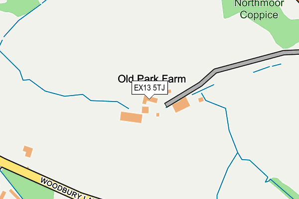 EX13 5TJ map - OS OpenMap – Local (Ordnance Survey) EX13 5TJ map - OS OpenMap – Local (Ordnance Survey)