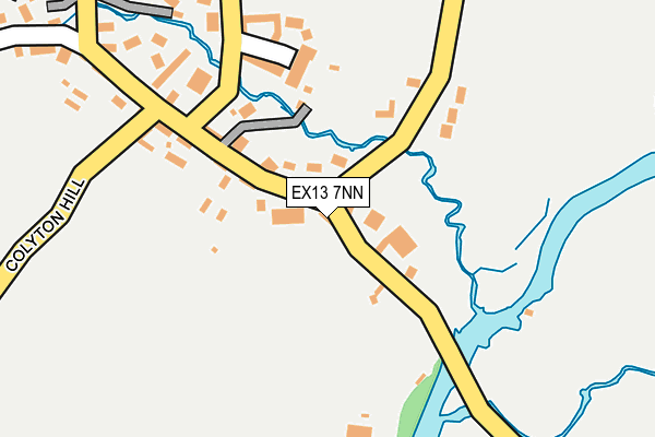 EX13 7NN map - OS OpenMap – Local (Ordnance Survey) EX13 7NN map - OS OpenMap – Local (Ordnance Survey)