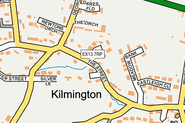 EX13 7RP map - OS OpenMap – Local (Ordnance Survey) EX13 7RP map - OS OpenMap – Local (Ordnance Survey)