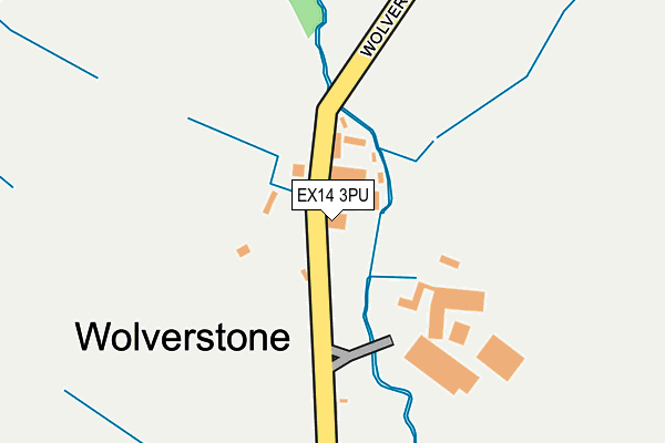 EX14 3PU map - OS OpenMap – Local (Ordnance Survey) EX14 3PU map - OS OpenMap – Local (Ordnance Survey)