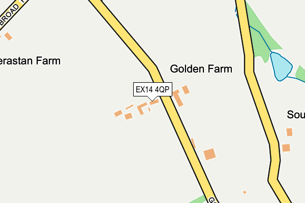EX14 4QP map - OS OpenMap – Local (Ordnance Survey) EX14 4QP map - OS OpenMap – Local (Ordnance Survey)