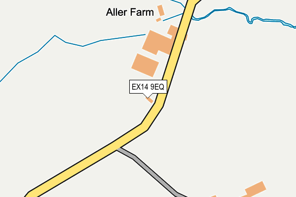 EX14 9EQ map - OS OpenMap – Local (Ordnance Survey) EX14 9EQ map - OS OpenMap – Local (Ordnance Survey)
