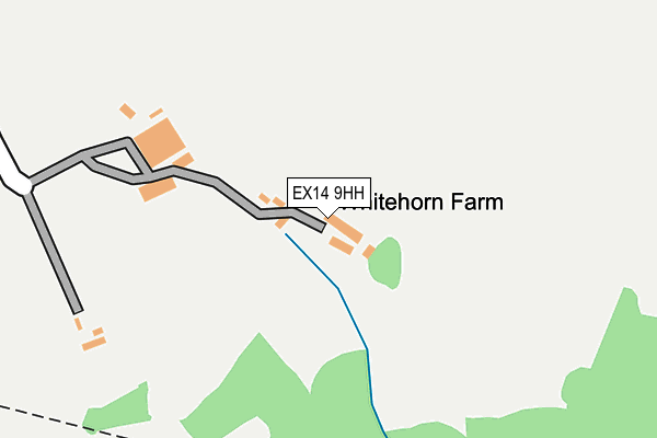 EX14 9HH map - OS OpenMap – Local (Ordnance Survey) EX14 9HH map - OS OpenMap – Local (Ordnance Survey)