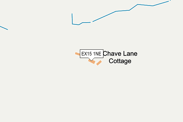 EX15 1NE map - OS OpenMap – Local (Ordnance Survey) EX15 1NE map - OS OpenMap – Local (Ordnance Survey)