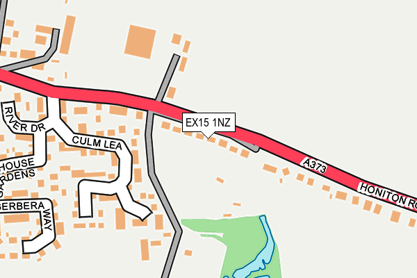 EX15 1NZ map - OS OpenMap – Local (Ordnance Survey) EX15 1NZ map - OS OpenMap – Local (Ordnance Survey)