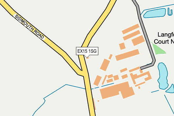 EX15 1SG map - OS OpenMap – Local (Ordnance Survey) EX15 1SG map - OS OpenMap – Local (Ordnance Survey)
