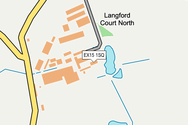 EX15 1SQ map - OS OpenMap – Local (Ordnance Survey) EX15 1SQ map - OS OpenMap – Local (Ordnance Survey)