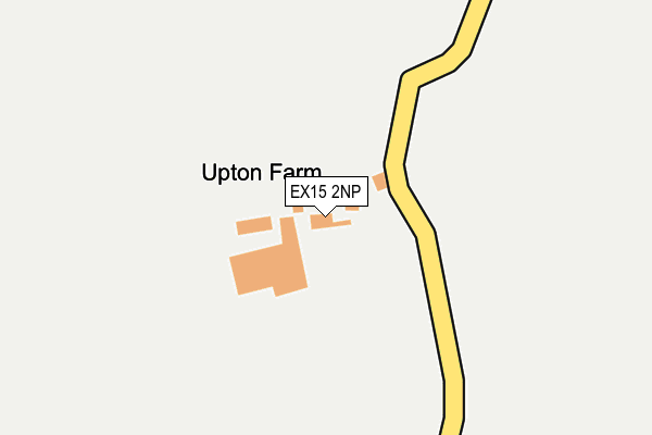 EX15 2NP map - OS OpenMap – Local (Ordnance Survey) EX15 2NP map - OS OpenMap – Local (Ordnance Survey)