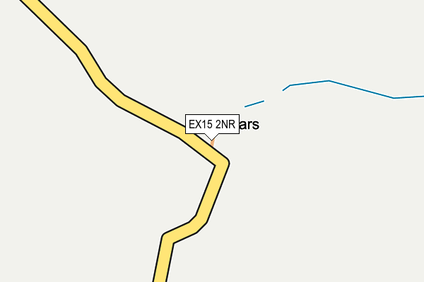 EX15 2NR map - OS OpenMap – Local (Ordnance Survey) EX15 2NR map - OS OpenMap – Local (Ordnance Survey)
