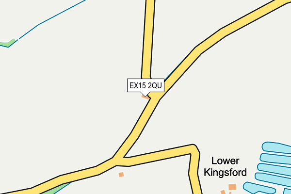 EX15 2QU map - OS OpenMap – Local (Ordnance Survey) EX15 2QU map - OS OpenMap – Local (Ordnance Survey)