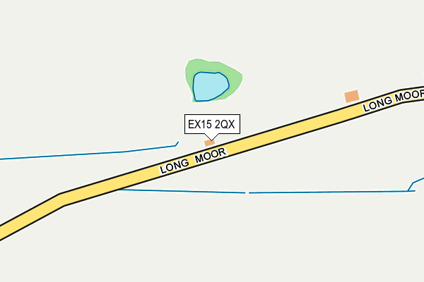 EX15 2QX map - OS OpenMap – Local (Ordnance Survey) EX15 2QX map - OS OpenMap – Local (Ordnance Survey)