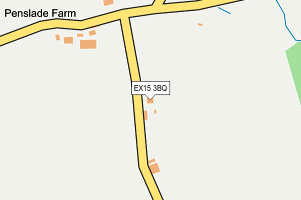 EX15 3BQ map - OS OpenMap – Local (Ordnance Survey) EX15 3BQ map - OS OpenMap – Local (Ordnance Survey)