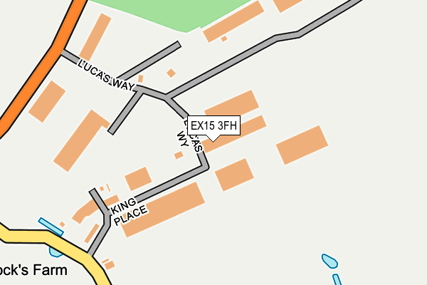 EX15 3FH map - OS OpenMap – Local (Ordnance Survey) EX15 3FH map - OS OpenMap – Local (Ordnance Survey)