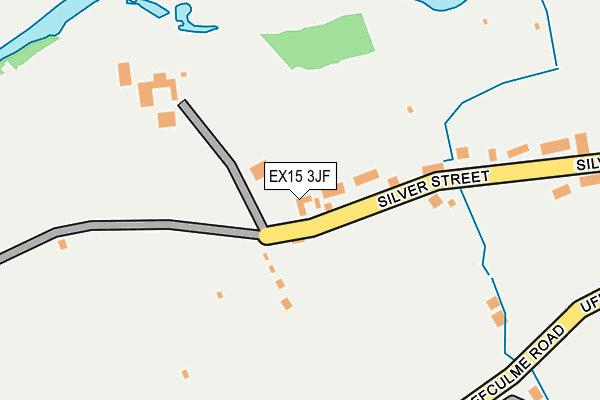 EX15 3JF map - OS OpenMap – Local (Ordnance Survey) EX15 3JF map - OS OpenMap – Local (Ordnance Survey)