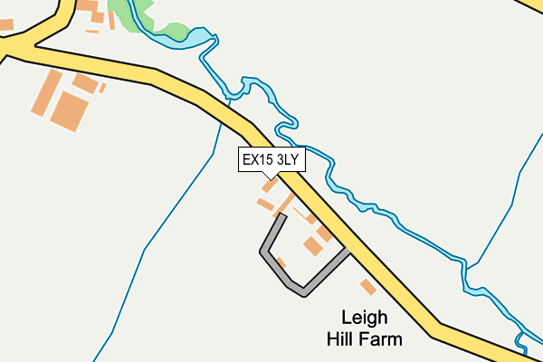 EX15 3LY map - OS OpenMap – Local (Ordnance Survey) EX15 3LY map - OS OpenMap – Local (Ordnance Survey)