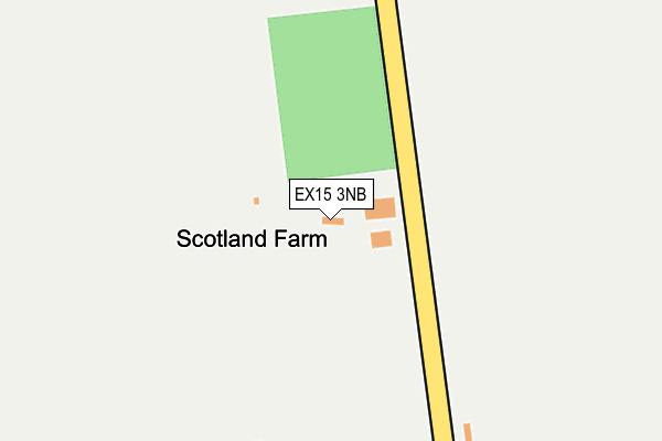 EX15 3NB map - OS OpenMap – Local (Ordnance Survey) EX15 3NB map - OS OpenMap – Local (Ordnance Survey)