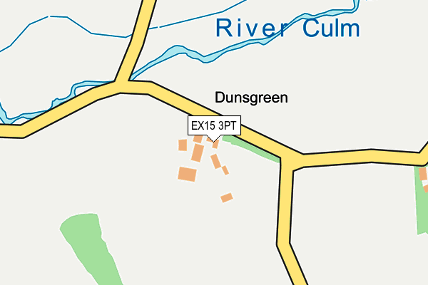 EX15 3PT map - OS OpenMap – Local (Ordnance Survey) EX15 3PT map - OS OpenMap – Local (Ordnance Survey)
