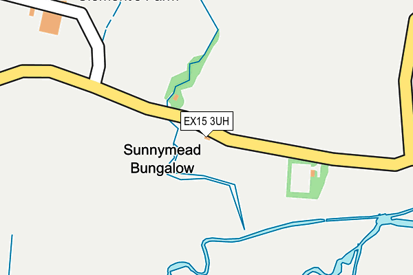 EX15 3UH map - OS OpenMap – Local (Ordnance Survey) EX15 3UH map - OS OpenMap – Local (Ordnance Survey)