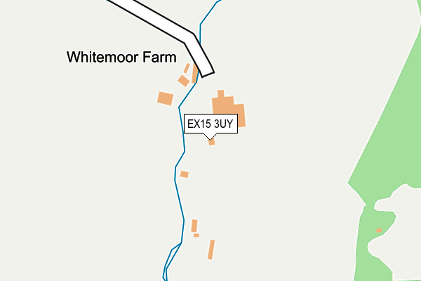 EX15 3UY map - OS OpenMap – Local (Ordnance Survey) EX15 3UY map - OS OpenMap – Local (Ordnance Survey)