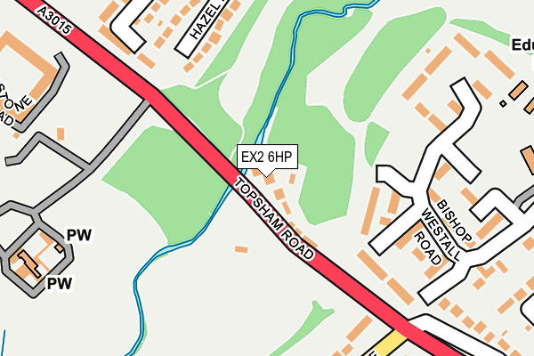 EX2 6HP map - OS OpenMap – Local (Ordnance Survey) EX2 6HP map - OS OpenMap – Local (Ordnance Survey)