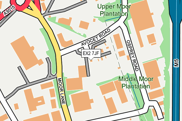 EX2 7JF map - OS OpenMap – Local (Ordnance Survey) EX2 7JF map - OS OpenMap – Local (Ordnance Survey)