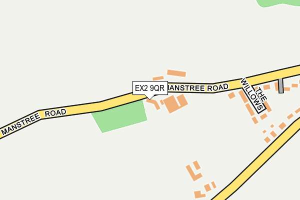EX2 9QR map - OS OpenMap – Local (Ordnance Survey) EX2 9QR map - OS OpenMap – Local (Ordnance Survey)