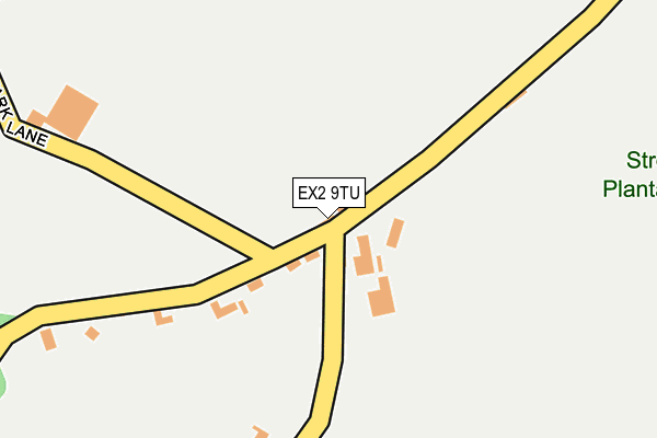 EX2 9TU map - OS OpenMap – Local (Ordnance Survey) EX2 9TU map - OS OpenMap – Local (Ordnance Survey)