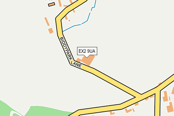 EX2 9UA map - OS OpenMap – Local (Ordnance Survey) EX2 9UA map - OS OpenMap – Local (Ordnance Survey)